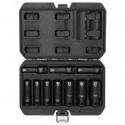 Metric Deep Impact Socket Set, 1/2 Sq. Dr. (10 Piece)