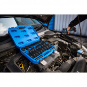Draper HI-TORQ® Impact Socket Set, 3/8 & 1/2 Sq. Dr. (32 Piece)