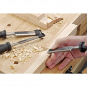 Soft Grip Bevel Edge Wood Chisel Set (4 Piece)