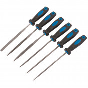 Soft Grip Needle File Set, 150mm (6 Piece)