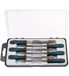Soft Grip Needle File Set, 150mm (6 Piece)