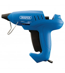 Variable Heat Glue Gun, 400W, 6 x Glue Sticks
