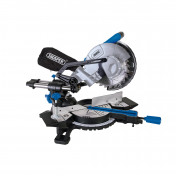 230V Sliding Compound Mitre Saw with Laser Cutting Guide, 210mm, 1500W