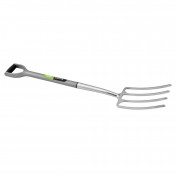 Stainless Steel Garden Fork with Soft Grip Handle