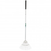 Stainless Steel Soft Grip Lawn Rake