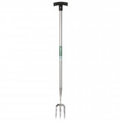 Stainless Steel Long T Handled Hand Fork