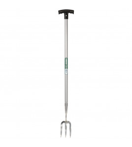 Stainless Steel Long T Handled Hand Fork - Discontinued