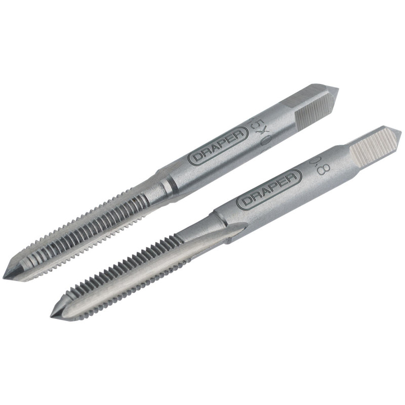 Coarse Hand Taps Taper and Plug, 5mm