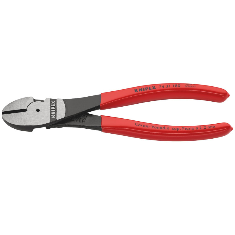 KNIPEX 74 01 180 SBE High Leverage Diagonal Cutter, 180mm