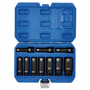 Metric Deep Impact Socket Set, 1/2 Sq. Dr. (10 Piece)