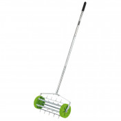 Rolling Lawn Aerator Spiked Drum, 450mm