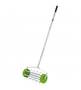 Rolling Lawn Aerator Spiked Drum, 450mm