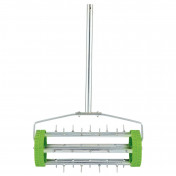 Rolling Lawn Aerator Spiked Drum, 450mm