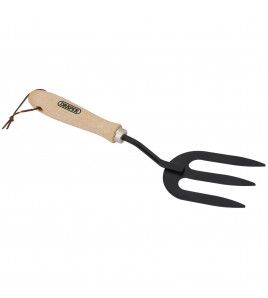 Carbon Steel Weeding Fork with Hardwood Handle
