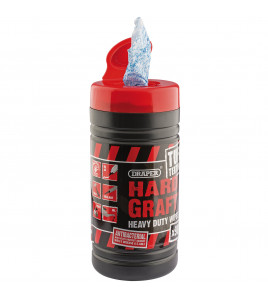 Draper Hard Graft Tuff Texture Heavy Duty Wipes (Tub of 90)