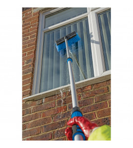 Flow Through Telescopic Washing Brush, 3m