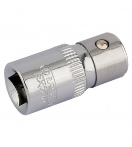 Draper Expert Screwdriver Bit Holding Socket, 1/4 Sq. Dr. x 1/4 Hexagon