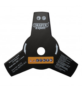 3-Tooth Brush Cutter Blade, 255mm