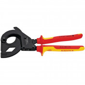 KNIPEX 95 36 315 A VDE Cable Cutter, Ratchet Action for SWA Cables, 315mm
