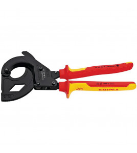 KNIPEX 95 36 315 A VDE Cable Cutter, Ratchet Action for SWA Cables, 315mm