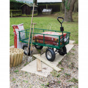 Heavy Duty Steel Mesh Cart,450kg