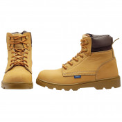 Nubuck Style Safety Boots, Size 11, S1 P SRC