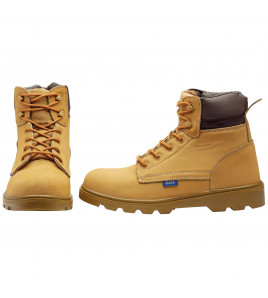 Nubuck Style Safety Boots, Size 11, S1 P SRC