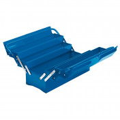 Extra-Long Four Tray Cantilever Tool Box, 495mm, Blue