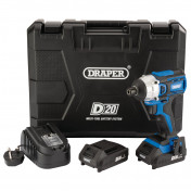 D20 20V Brushless Impact Driver, 1/4 Hex, 180Nm, 2 x 2.0Ah Batteries, 1 x Charger