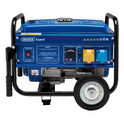 Draper Expert Petrol Generator with Wheels, 2500W