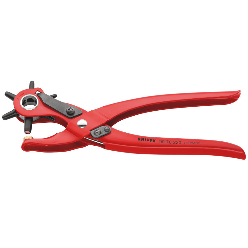 KNIPEX 90 70 220 SBE Revolving Punch Pliers, 220mm