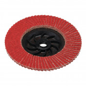 Draper Expert Ceramic Flap Disc, 115mm, M14, 60 Grit