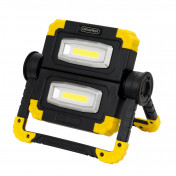 Twin COB LED Rechargeable Work Light, 10W, 850 Lumens, Micro USB Cable Supplied