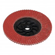 Draper Expert Ceramic Flap Disc, 115mm, M14, 80 Grit