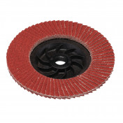 Draper Expert Ceramic Flap Disc, 115mm, M14, 80 Grit