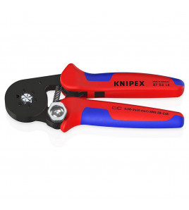 KNIPEX 97 53 14 SB Self- Adjusting Crimping Pliers, 2 x 10 mm², 180mm