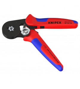 KNIPEX 97 53 14 SB Self- Adjusting Crimping Pliers, 2 x 10 mm², 180mm