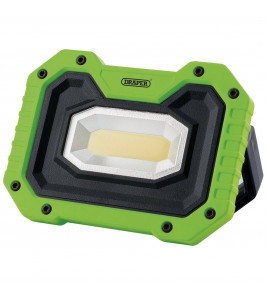COB LED Worklight, 5W, 500 Lumens, Green, 4 x AA Batteries Supplied