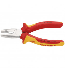 KNIPEX 03 06 160 SB VDE Combination Pliers, 160mm