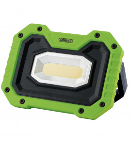 COB LED Rechargeable Worklight with Wireless Speaker, 5W, 500 Lumens, Green - Discontinued