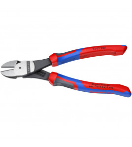 KNIPEX 74 02 200 High Leverage Diagonal Cutter, 200mm