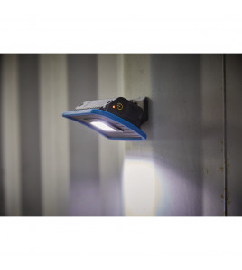 COB LED Rechargeable Mini Flood Light and Power Bank with Magnetic Base and Hanging Hook, 10W, 1000 Lumens, Blue, USB-C Cable Supplied