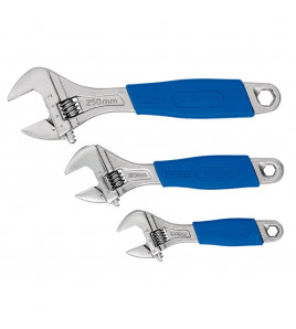 Crescent-Type Adjustable Wrench Set (3 Piece)