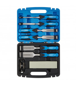 Draper Expert Soft Grip Wood Chisel Kit, 140mm (8 Piece)