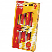 VDE Approved Fully Insulated Screwdriver Set (7 Piece) - Discontinued