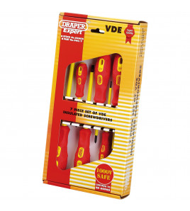 VDE Approved Fully Insulated Screwdriver Set (7 Piece) - Discontinued