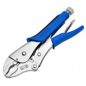 Soft Grip Curved Jaw Self Grip Pliers, 220mm