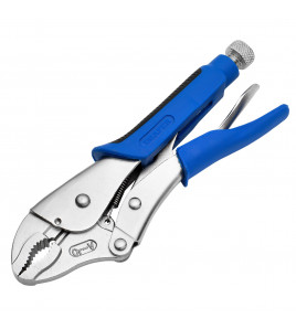 Soft Grip Curved Jaw Self Grip Pliers, 220mm