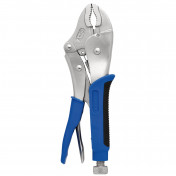 Soft Grip Curved Jaw Self Grip Pliers, 220mm