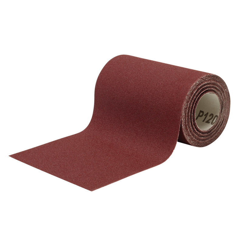 General Purpose Sanding Roll, 115mm x 5m, 120 Grit